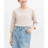 パープルボーダー | トップス Tシャツ カットソー | Honeys