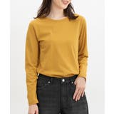 カラシ | トップス Tシャツ ロンＴ | Honeys