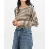 モカ×クロ | トップス Tシャツ ロンT | Honeys