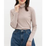 グレージュ | トップス カットソー 長袖 | Honeys