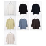 トップス Tシャツ ７分袖Tシャツ | Honeys | 詳細画像17 