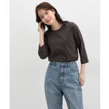 トップス Tシャツ ７分袖Tシャツ | Honeys | 詳細画像6 