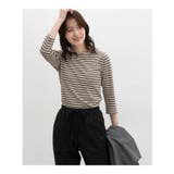 トップス Tシャツ ７分袖Tシャツ | Honeys | 詳細画像15 