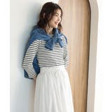 トップス Tシャツ ７分袖Tシャツ | Honeys | 詳細画像6 