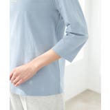 トップス Tシャツ ７分袖Tシャツ | Honeys | 詳細画像17 