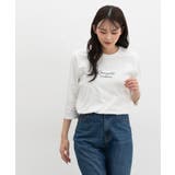 トップス Tシャツ ７分袖Tシャツ | Honeys | 詳細画像5 