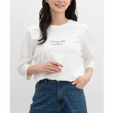 オフ | トップス Tシャツ ７分袖Tシャツ | Honeys