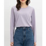 ラベンダー | トップス Tシャツ ロンＴ | Honeys