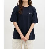 ネイビー | トップス Tシャツ 半袖Tシャツ | Honeys