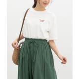 オフ×アカ | トップス Tシャツ 半袖Tシャツ | Honeys