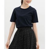 ネイビー | トップス Tシャツ 半袖Tシャツ | Honeys