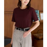 ボルドー | トップス Tシャツ 半袖Tシャツ | Honeys