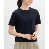 ネイビー | トップス Tシャツ 半袖Tシャツ | Honeys