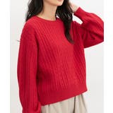 レッド | トップス ニット セーター | Honeys