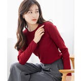 レッド | トップス ニット セーター | Honeys