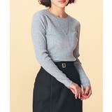 杢グレー | トップス ニット セーター | Honeys