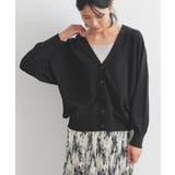 ブラック | トップス カーディガン 長袖 | Honeys