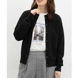 ブラック | トップス カーディガン 長袖 | Honeys