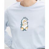 サックス | トップス Tシャツ ロンＴ | Honeys