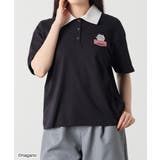 ブラック | トップス カットソー 半袖 | Honeys