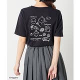 ブラック | トップス Tシャツ 半袖Tシャツ | Honeys