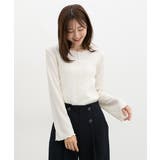 アイボリー | トップス カットソー 長袖 | Honeys