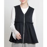 トップス ベスト ジレ | Honeys | 詳細画像3 