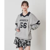 杢グレー | トップス ニット セーター | Honeys