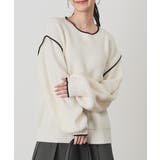 アイボリー | トップス ニット セーター | Honeys