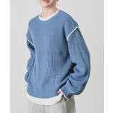 ブルー | トップス ニット セーター | Honeys