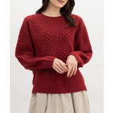 レッド | トップス ニット セーター | Honeys