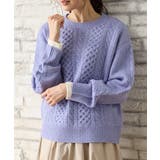 杢ブルー | トップス ニット セーター | Honeys