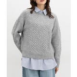 杢グレー | トップス ニット セーター | Honeys