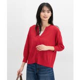 【ハニーズ】トップス カーディガン キーネックカーデ | Honeys | 詳細画像3 