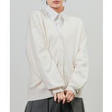 アイボリー | トップス カーディガン 長袖 | Honeys