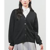 ブラック | トップス カーディガン 長袖 | Honeys