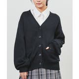 ネイビー | トップス カーディガン 長袖 | Honeys