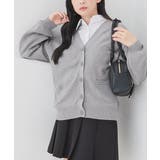 杢グレー | トップス カーディガン 長袖 | Honeys