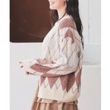 トップス カーディガン 長袖 | Honeys | 詳細画像15 