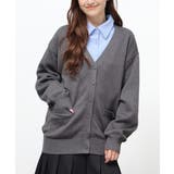 杢チャコール | トップス カーディガン 長袖 | Honeys