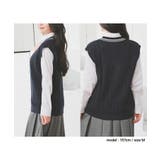 トップス ベスト ニット | Honeys | 詳細画像11 