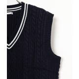 トップス ベスト ニット | Honeys | 詳細画像14 