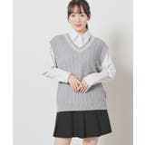 トップス ベスト ニット | Honeys | 詳細画像8 