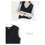 トップス ニット ベスト | Honeys | 詳細画像12 