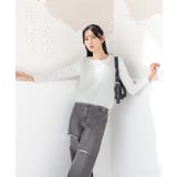 トップス ニット ベスト | Honeys | 詳細画像2 