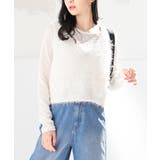 アイボリー | トップス ニット ベスト | Honeys