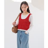 トップス ビスチェ ニット | Honeys | 詳細画像10 