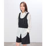 トップス ビスチェ ニット | Honeys | 詳細画像6 