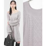 ワンピース 長袖 ミニ丈 | Honeys | 詳細画像12 