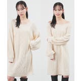 ワンピース 長袖 ミニ丈 | Honeys | 詳細画像4 